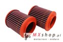 BMC FILTR POWIETRZA HONDA VTR 1000 SP1/SP2 '00-'06; RC-51 / RVT 1000 R '00-'06 (ZESTAW ZAWIERA DWA FILTRY) (RACE)
