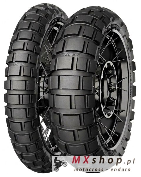 CONTINENTAL OPONA 130/80-17 TKC 80^2 65R TL M/C M+S TYŁ DOT 49/2025 (240576)