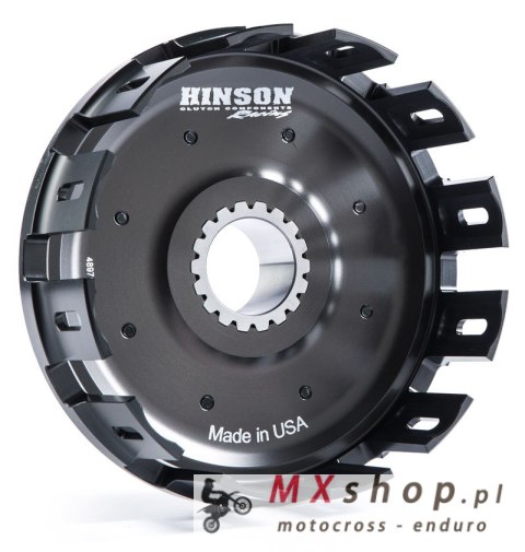 HINSON KOSZ SPRZĘGŁOWY ZEWNĘTRZNY YAMAHA YZ 125 '05-'26; YZ 125X '20-'26 (BILLETPROOF CLUTCH BASKET) (ZAWIERA KOŁO ZĘBATE ROZRUS