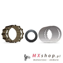 HINSON ZESTAW TARCZE SPRZĘGŁOWE Z PRZEKŁADKAMI I SPRĘŻYNĄ GAS GAS EX 250F '21-'24; EX 350F '21-'26; MC 250F '21-'26; MC 350F '22