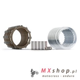 HINSON ZESTAW TARCZE SPRZĘGŁOWE Z PRZEKŁADKAMI I SPRĘŻYNAMI HONDA CRF 450R '17-'20; CRF 450X '19-'26 (FSC CLUTCH PLATE & SPRING 