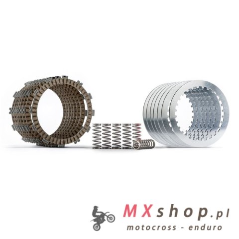 HINSON ZESTAW TARCZE SPRZĘGŁOWE Z PRZEKŁADKAMI I SPRĘŻYNAMI HONDA CRF 450R '17-'20; CRF 450X '19-'26 (FSC CLUTCH PLATE & SPRING 