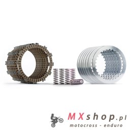 HINSON ZESTAW TARCZE SPRZĘGŁOWE Z PRZEKŁADKAMI I SPRĘŻYNAMI KAWASAKI KX 250 '19-'26; KX 250F '04-'26; SUZUKI RMZ 250 '04-'26
