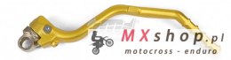 M.C. DŹWIGNIA STARTERA (KOPKA) ALUMINIOWA KOLOR ZŁOTY SUZUKI RMZ 450 08-14
