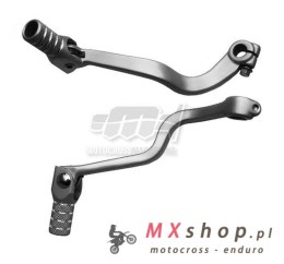 M.C. DŹWIGNIA ZMIANY BIEGÓW HUSQVARNA CR / WR125 '03-'13 , TC / TE 250 / 310 / 450 / 510 '04-'13 (ALUMINIOWA) (KUTA) KOLOR SREBR