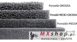 M.C. GĄBKA DO FILTRA POWIETRZA 300X480x15MM