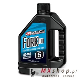 MAXIMA RACING OILS OLEJ DO TELESKOPÓW / AMORTYZATORÓW / ZAWIESZENIA RACING FORK FLUID 85/150, 5WT. 1 LITR (12) (AKC)