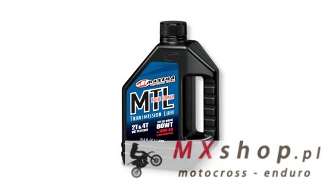 MAXIMA RACING OILS OLEJ PRZEKŁADNIOWY MTL-R 2-CYCLE TRANSMISSION 80WT. 1 LITR (12) (AKC)