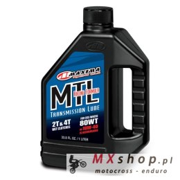 MAXIMA RACING OILS OLEJ PRZEKŁADNIOWY MTL-R 2-CYCLE TRANSMISSION 80WT. 1 LITR (12) (AKC)