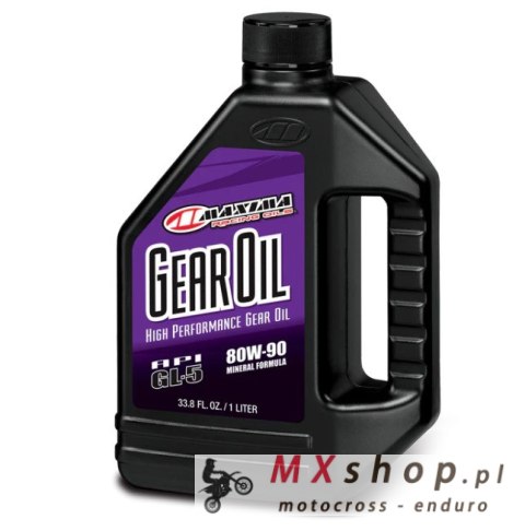 MAXIMA RACING OILS OLEJ PRZEKŁADNIOWY PREMIUM GEAR OIL 80W90 1 LITR (12) (AKC)
