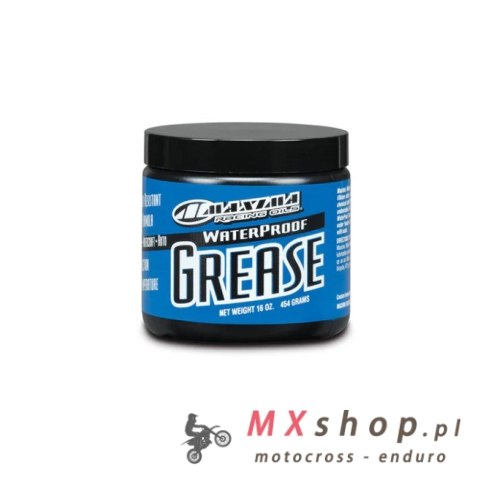 MAXIMA RACING OILS SMAR UNIWERSALNY HIGH TEMP WATERPROOF GREASE 454 GRAMY WYSOKOTEMPERATUROWY -29°C do 293°C I WODOODPORNY (12) 