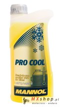 MANNOL PŁYN DO CHŁODNIC PRO COOL 1L MOTOCYKLOWY (-40ST.C/+135ST.C) GOTOWY DO UŻYCIA (960)
