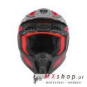 NOX KASK OFF ROAD / CROSS N634 STORM KOLOR CZARNY MAT/CZERWONY ROZMIAR XS