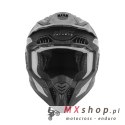 NOX KASK OFF ROAD / CROSS N634 STORM KOLOR SREBRNY MAT/CZARNY ROZMIAR XL