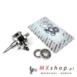 WISECO WAŁ KORBOWY HONDA CRF 450R '02-'08 (Z ŁOŻYSKAMI I USZCZELNIACZAMI NA WAŁ ORAZ KOMPLETEM USZCZELEK NA DÓŁ SILNIKA) (HR4048