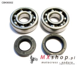 BEARING WORX ŁOŻYSKA WAŁU KORBOWEGO Z USZCZELNIACZAMI YAMAHA YZ 125 86-00 (NTN) (MADE IN JAPAN), 24-1024