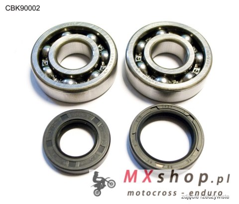 BEARING WORX ŁOŻYSKA WAŁU KORBOWEGO Z USZCZELNIACZAMI YAMAHA YZ 125 86-00 (NTN) (MADE IN JAPAN), 24-1024
