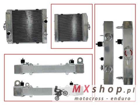 BRONCO CHŁODNICA ARCTIC CAT 450 EFI '10-12, 500 '13-15, 550 H1/TRV '09-15, 650 4X4 AUTO/H1 '10-12, 700 H1/MUD PRO/TRV '09-17, AL