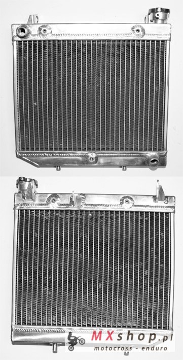 BRONCO CHŁODNICA HONDA TRX 450R '04-09 WZMOCNIONA O ZWIĘKSZONEJ POJEMNOŚCI (SZT.) (Z KORKIEM)