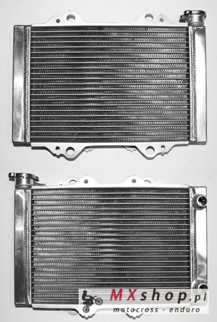 BRONCO CHŁODNICA KAWASAKI KFX 450 '08-12 WZMOCNIONA O ZWIĘKSZONEJ POJEMNOŚCI (SZT.)
