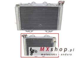 BRONCO CHŁODNICA KAWASAKI KFX 450 '08-12 WZMOCNIONA O ZWIĘKSZONEJ POJEMNOŚCI (SZT.)