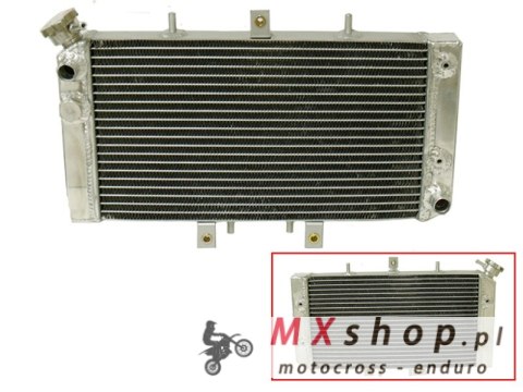 BRONCO CHŁODNICA POLARIS OUTLAW 450 S '08-10, 500 '03-07, 525 '07-11 WZMOCNIONA O ZWIĘKSZONEJ POJEMNOŚCI (SZT.)
