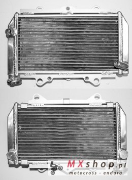 BRONCO CHŁODNICA YAMAHA YFZ 450 '04-13 WZMOCNIONA O ZWIĘKSZONEJ POJEMNOŚCI (SZT.) (Z KORKIEM)