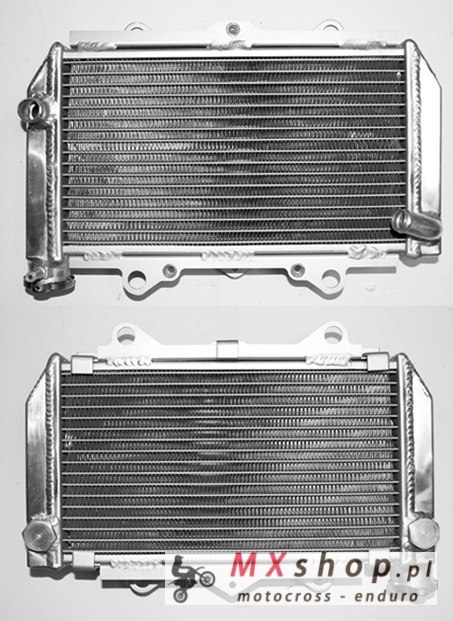 BRONCO CHŁODNICA YAMAHA YFZ 450 '04-13 WZMOCNIONA O ZWIĘKSZONEJ POJEMNOŚCI (SZT.) (Z KORKIEM)