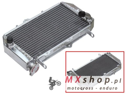 BRONCO CHŁODNICA YAMAHA YFZ 450R/X '09-13 WZMOCNIONA O ZWIĘKSZONEJ POJEMNOŚCI (SZT.)