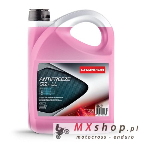 CHAMPION PŁYN DO CHŁODNICY ANTIFREEZE G12+ LL 5L
