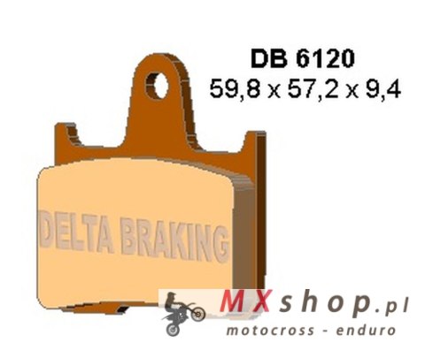 DELTA BRAKING KLOCKI HAMULCOWE YAMAHA SNOWMOBILE