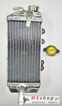 FLUIDYNE WYPRZEDAŻ CHŁODNICA KAWASAKI KX250F '06-'08 WZMOCNIONA PRAWA(Z KORKIEM)