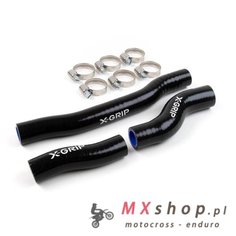 X-GRIP SILIKONOWE WĘŻE/PRZEWODY CHŁODNICY KTM EXC 250/300 TPI '20-'23, HUSQVARNA TE/TEI 250/300 TPI '20-'23 ,GAS-GAS EC 250/300 