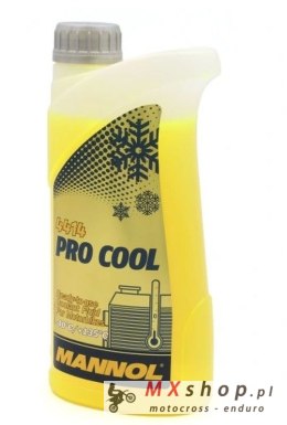 MANNOL PŁYN DO CHŁODNIC PRO COOL 1L MOTOCYKLOWY (-40ST.C/+135ST.C) GOTOWY DO UŻYCIA - KARTON 40 SZT. (PAKIET)