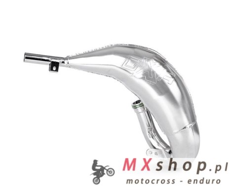 OXA FACTORY DYFUZOR (TUBA REZONANSOWA) FRONT EXHAUST PIPE CHROME X8 SHERCO SE 125 '05-'25