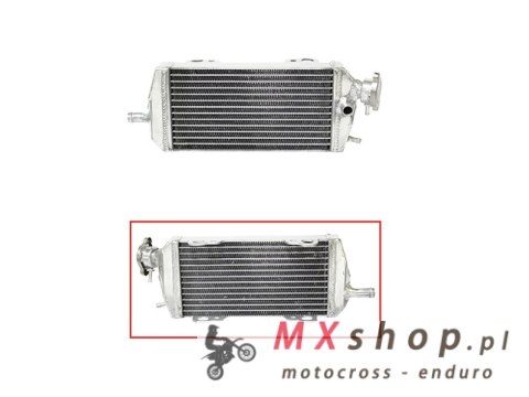 PSYCHIC CHŁODNICA GAS GAS EC/MC 200/250/300 '07-11 WZMOCNIONA O STANDARDOWEJ POJEMNOŚCI LEWA (SZT.) (Z KORKIEM)