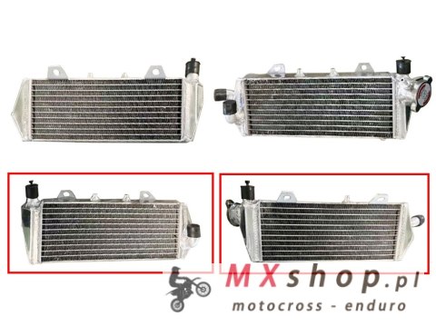 PSYCHIC CHŁODNICA GAS GAS MC 125 '21-'23, EX/MC 250 '20-'22, EX/EC 300 '21-'23, KTM SX 125/150 '19-'23, XC 125 '21-'23, SX/XC/XC