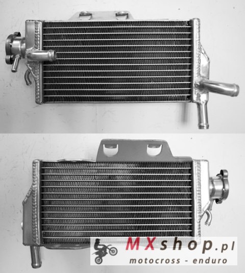 PSYCHIC CHŁODNICA HONDA CR 250R '05-07 WZMOCNIONA O STANDARDOWEJ POJEMNOŚCI PRAWA (SZT.) (Z KORKIEM)