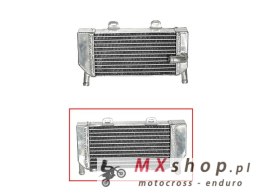 PSYCHIC CHŁODNICA HONDA CRF 250R '04-09 / 250X '04-16 WZMOCNIONA O ZWIĘKSZONEJ POJEMNOŚCI LEWA (SZT.)