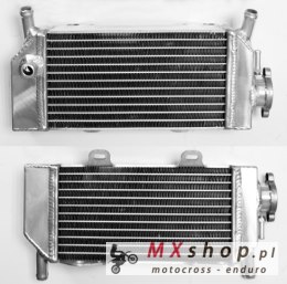 PSYCHIC CHŁODNICA HONDA CRF 250R '04-09 / 250X '04-16 WZMOCNIONA O ZWIĘKSZONEJ POJEMNOŚCI PRAWA (SZT.) (Z KORKIEM)