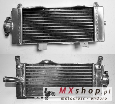 PSYCHIC CHŁODNICA HONDA CRF 250R '10-13 WZMOCNIONA O STANDARDOWEJ POJEMNOŚCI PRAWA (SZT.) (Z KORKIEM)