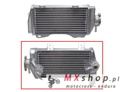 PSYCHIC CHŁODNICA HONDA CRF 250R '16-'17 WZMOCNIONA O STANDARDOWEJ POJEMNOŚCI PRAWA (SZT.)