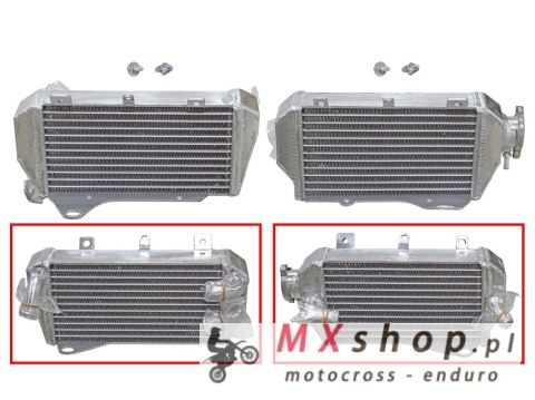 PSYCHIC CHŁODNICA HONDA CRF 250RX '19-'21 WZMOCNIONA O STANDARDOWEJ POJEMNOŚCI PRAWA (SZT.) (OEM: 19100-K95-A50)
