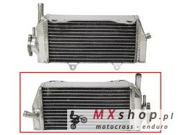 PSYCHIC CHŁODNICA HONDA CRF 450X '05-16 WZMOCNIONA O STANDARDOWEJ POJEMNOŚCI PRAWA (SZT.) (Z KORKIEM)