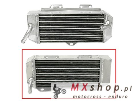 PSYCHIC CHŁODNICA HONDA CRF 450R '02-04 WZMOCNIONA O ZWIĘKSZONEJ POJEMNOŚCI LEWA (SZT.)
