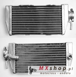 PSYCHIC CHŁODNICA HONDA CRF 450R '02-04 WZMOCNIONA O ZWIĘKSZONEJ POJEMNOŚCI PRAWA (SZT.) (Z KORKIEM)
