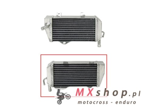 PSYCHIC CHŁODNICA HONDA CRF 450R '09-12 WZMOCNIONA O STANDARDOWEJ POJEMNOŚCI LEWA (SZT.)