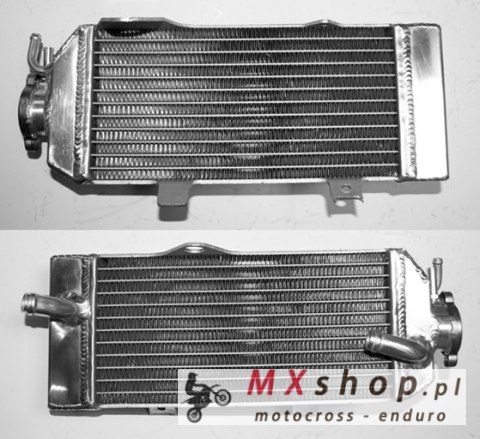 PSYCHIC CHŁODNICA HONDA CRF 450R '09-12 WZMOCNIONA O STANDARDOWEJ POJEMNOŚCI PRAWA (SZT.) (Z KORKIEM)
