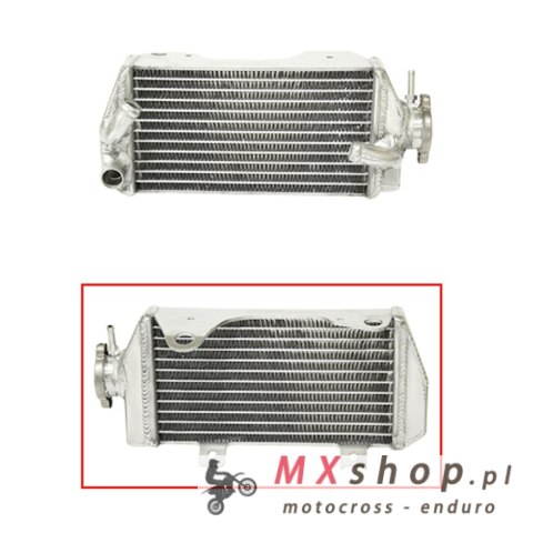 PSYCHIC CHŁODNICA HONDA CRF 450R '15-16 WZMOCNIONA O STANDARDOWEJ POJEMNOŚCI PRAWA (SZT.) (Z KORKIEM)