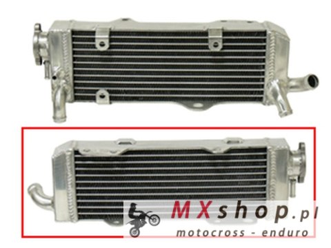 PSYCHIC CHŁODNICA HONDA XR 650R '00-07 WZMOCNIONA O STANDARDOWEJ POJEMNOŚCI PRAWA (SZT.) (Z KORKIEM)